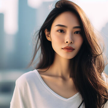 Essa mulher foi criada via Intelig&ecirc;ncia artificial e n&atilde;o &eacute; nenhum artistas.