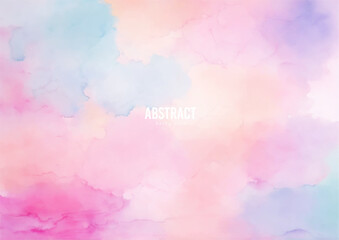 Pink watercolor background with splashes, abstract colorful background, Watercolor background