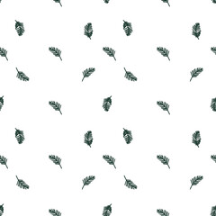 Obraz premium seamless pattern with branches