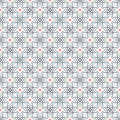 Multi color seamless abstract pattern. Background and backdrop. Multi Colored. Colorful ornamental design. Colored mosaic ornaments. Vector graphic illustration. EPS10.