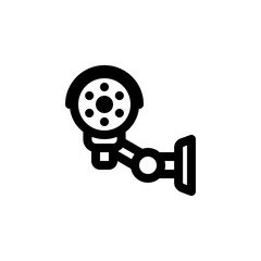 cctv vector icon. real estate icon outline style. perfect use for logo, presentation, website, and more. simple modern icon design line style