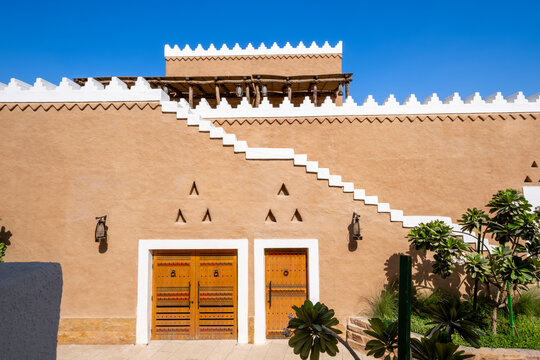 Diriyah in the city of Riyadh in the Kingdom of Saudi Arabia, the historic Turaif district