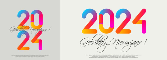 2024 - gelukkig nieuwjaar 2024