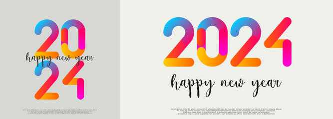 2024 - happy new year 2024 - best wishes 2024