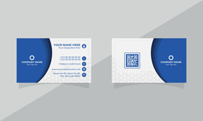 Professional Business Card Premium Template. - obrazy, fototapety, plakaty