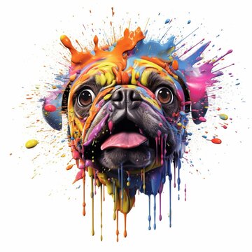 Paintful Bulldog
