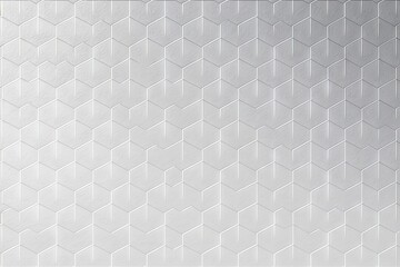 White hexagon pattern texture background. Abstract hexagon pattern background