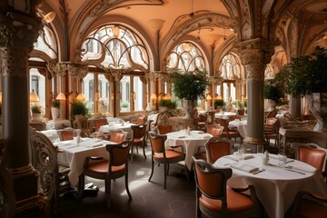 Fototapeta na wymiar Ein elegantes Restaurant
