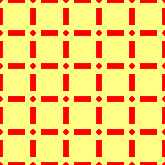 Lines, checks seamless pattern. Linear ornament. Stripes, squares motif. Striped backdrop. Geometric digital paper. Ethnic textile print. Web design. Abstract background. Vector image.