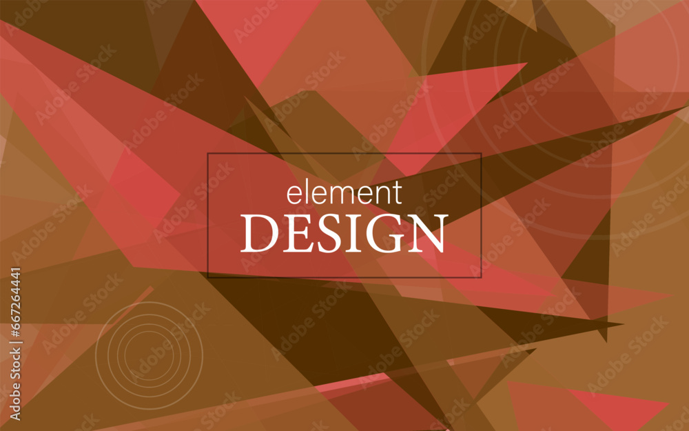  abstract bright background of random triangles of different sizes and transparency. conceptual techn