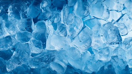 Obraz premium Ice texture background image, Generative AI