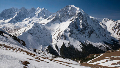 Winter Wonders Exploring the Snowy Mountains