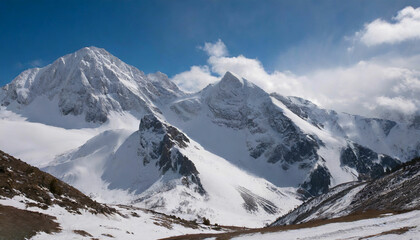 Winter Wonders Exploring the Snowy Mountains