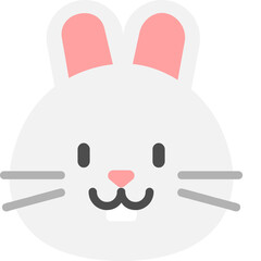 cute rabbit vector art, cute bunny vector art, cute animal vector art, cute vector emoji