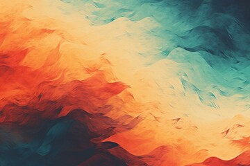 Abstract noise background art. Generative AI
