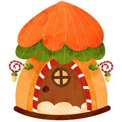 wooden toy house, Christmas house, Xmas, candy house 
