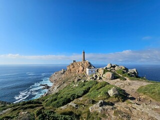 Faro de Cabo Vilán en Camariñas, Galicia