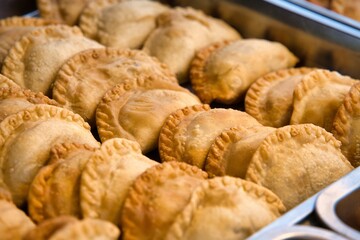 Argentine Turnover or Empanada. Saturated fats content.