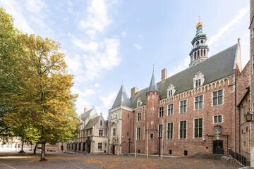 Former abbey in the center of the historic Dutch town of Middelburg in Zeeland.