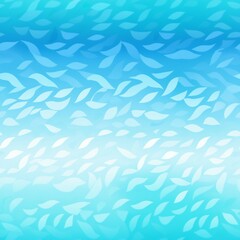 Fototapeta na wymiar Blue Lagoon Ombre Magic Pattern