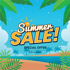 Flash Sale Shopping Poster or banner with text. Flash Sales banner template design for social media and website. Special Offer Flash Sale campaign or promotion.