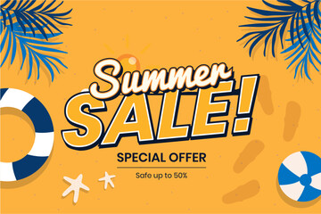 Flash Sale Shopping Poster or banner with text. Flash Sales banner template design for social media and website. Special Offer Flash Sale campaign or promotion.