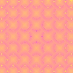 checkerboard pattern graphic design in pink and orange for background