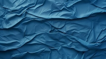 Blue Background or Paper Design, Textured Wrinkles