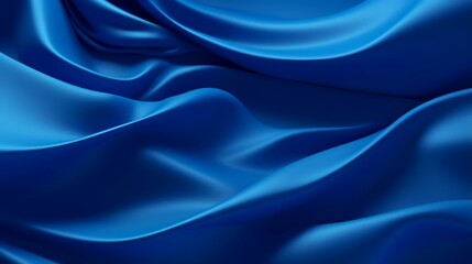 Crumpled blue paper background