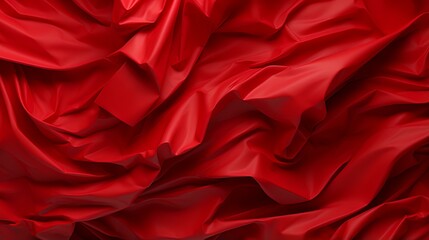 Obraz premium Crumpled red paper background wrinkle background wallpaper