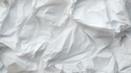 Obraz premium crumpled white paper background wrinkled background wallpaper high resolution