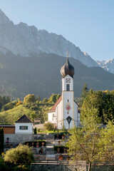 Kirche in Grainau, Bayern