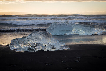 Diamond beach in Iceland