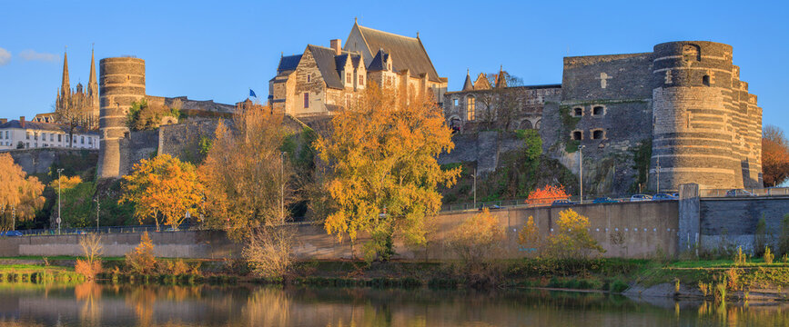 Le ch&acirc;teau d'Angers