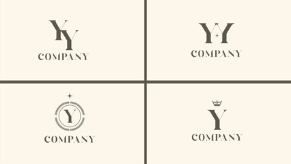 Letter Y Logo Elegant Pack