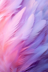 Obraz premium A gentle feather texture background