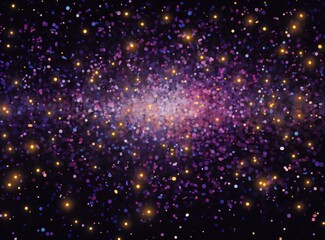 Fototapeta na wymiar purple sparklers – sparkly ethereal surface Generative AI