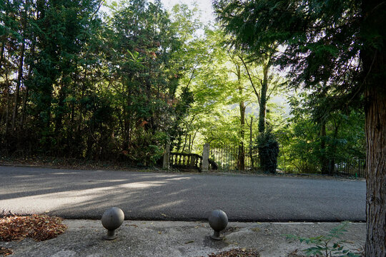 Bridge, currently destroyed, in Sobron