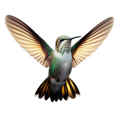 Graceful Flying Hummingbird, GENERATIVE AI