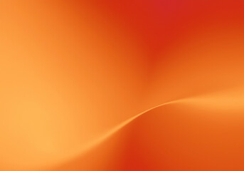 暖かいオレンジ色の流線型の背景素材 - obrazy, fototapety, plakaty