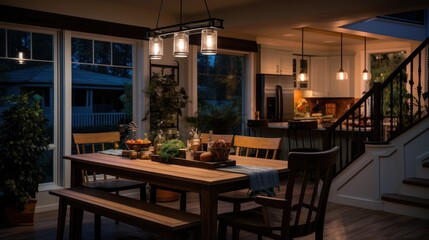 Homes are brightened up with updated lighting fixtures - obrazy, fototapety, plakaty