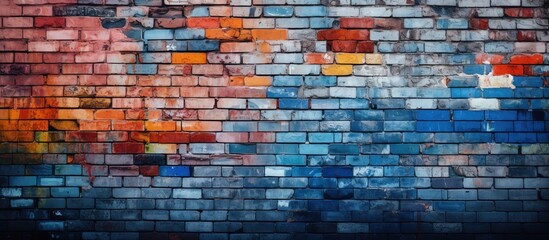 Miscellaneous abstract wall art with colorful backgrounds and textures