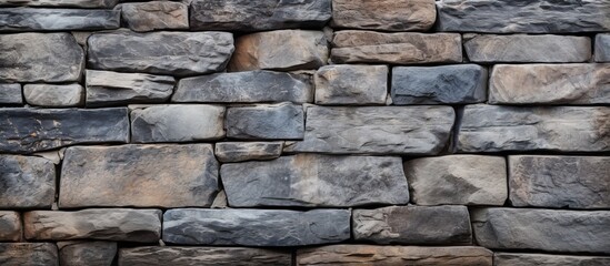 Textured background made of stone wall