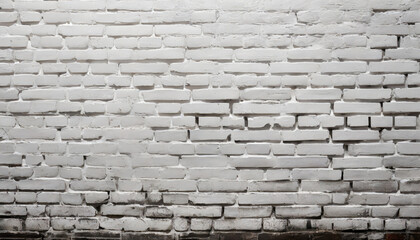 grunge white painted bricks