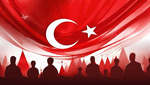 Turkish flag, celebration, turkish culture.