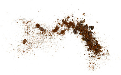 explosion of coffee bean