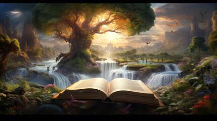illustration of Bible Book of Genesis