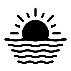 Sunset icon
