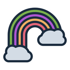 Rainbow icon