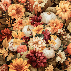 Autumn Thanksgiving background